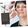 HAKIDZEL 15Pcs Dual Ended Eyeshadow Applicators for Versatile Makeup Application Convenient Eye Brushes for Eyeshadow Blending and Easy Use view 4