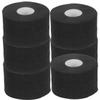 6 Rolls Stretchy Neck Paper Strips for Hair Cutting Barber Neck Strips for Comfortable Use Salons and Home Haircuts and Skin Friendly view 1
