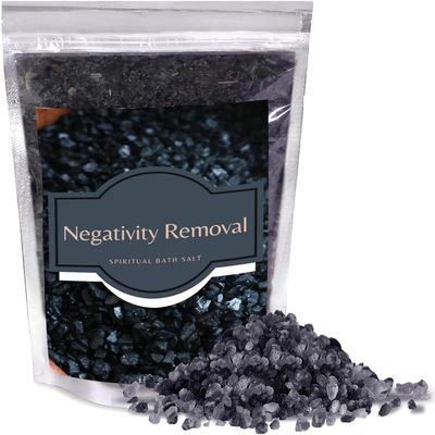 7.5oz Pure & Natural Negativity Removal Spiritual Bath Salt | 200g, Cleanse and Purify Your Aura