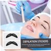PartyKindom 20Pcs Nose Hair Removal Waxing Stickers for Men and Women Painless Depilation Supplies Beard Protective Design for Grooming and Styling view 2