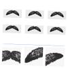PartyKindom 20Pcs Nose Hair Removal Waxing Stickers for Men and Women Painless Depilation Supplies Beard Protective Design for Grooming and Styling view 3