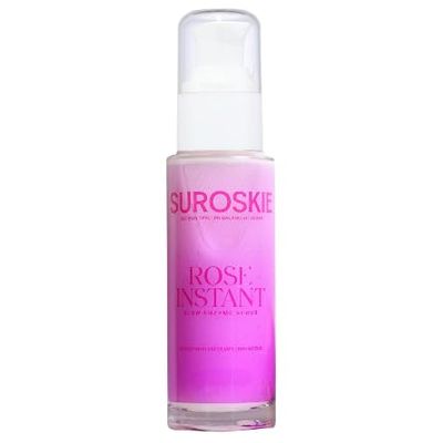 Rose Instant Face Scrub 50ml | First Scrub For Glowing Skin, Cleans Pores & Dark Spots | Clear White & Black Head | Rose & Cellulose Extract| For Men & Women