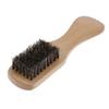 ARTSEWPLY Wooden Handle Beard Brush Practical Beard Care Accessory for Men Durable Boar Bristle Design for Grooming for Male Friends Space Saving and Easy to Use view 1