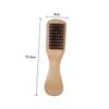 ARTSEWPLY Wooden Handle Beard Brush Practical Beard Care Accessory for Men Durable Boar Bristle Design for Grooming for Male Friends Space Saving and Easy to Use view 2