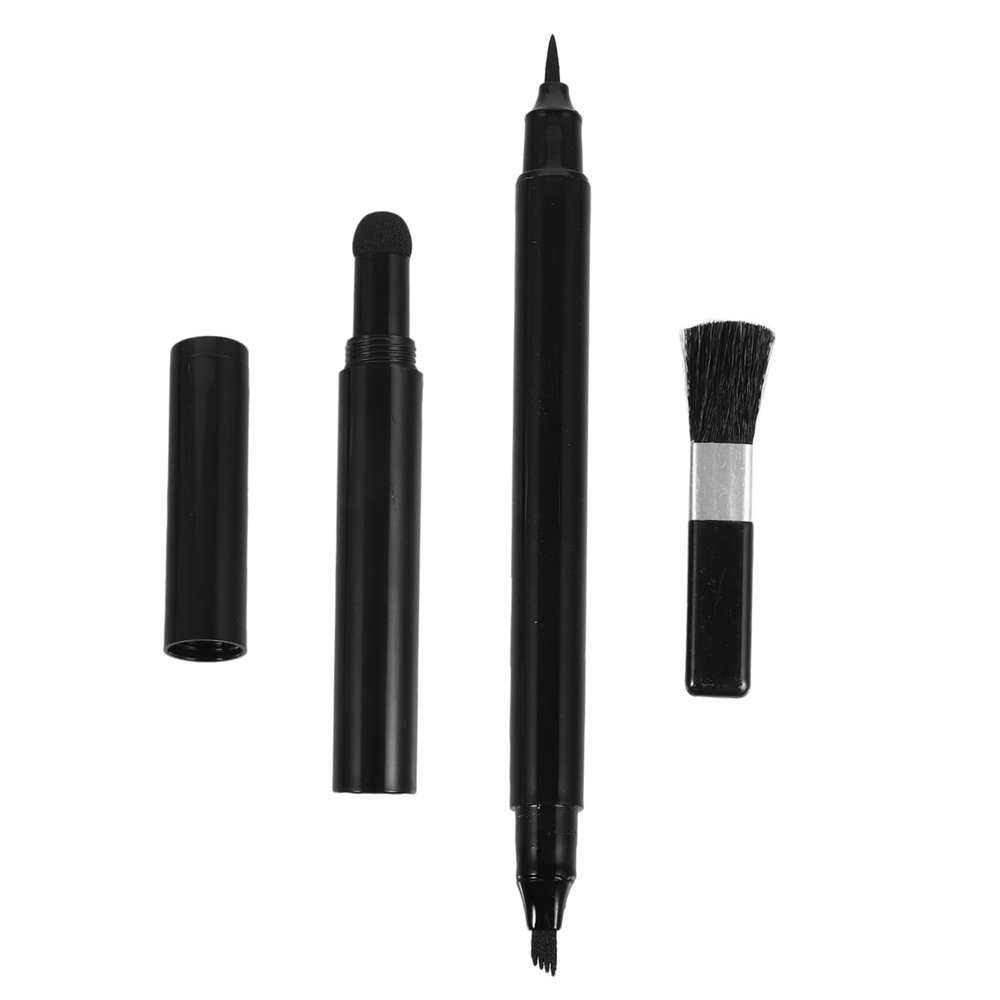 HONITANO Beard Filling Pen Set with Brush Dual-Headed Grooming Tool for Men Waterproof and Easy to Use Beard Pen for Hairline and Facial Hair Filling