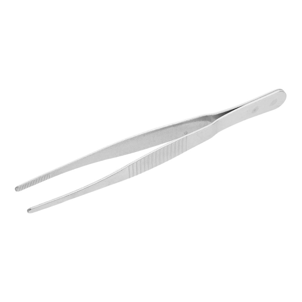 FOMIYES Professional Stainless Steel Eyebrow Tweezers with Ergonomic Handle Precision Tip Facial Hair Removal Tool for Men Women Comfortable Grip for Grooming Sessions