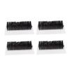 COLLBATH 4Pcs ABS Nail Cleaning Brush Set Dual-Sided Soft Bristle Hand Scrubber for High-Temperature Disinfection Portable Tool for Handwashing Nail Care view 1
