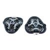 MSEUIPV Compatible for Philips Electric Shaver S4303 S3206 Blade Head Replacement Triple Blade Blade Mesh Carmen Bracket Whole Head(Silver) view 2