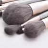 10 pieces of makeup brush set view 3