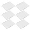 100pcs Disposable Spa Headband Soft Elastic Nonwoven Hair Band Makeup Skin Care White view 2