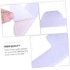 20Pcs Boat Shape Collar Neck Liner Pads Self Adhesive White view 3
