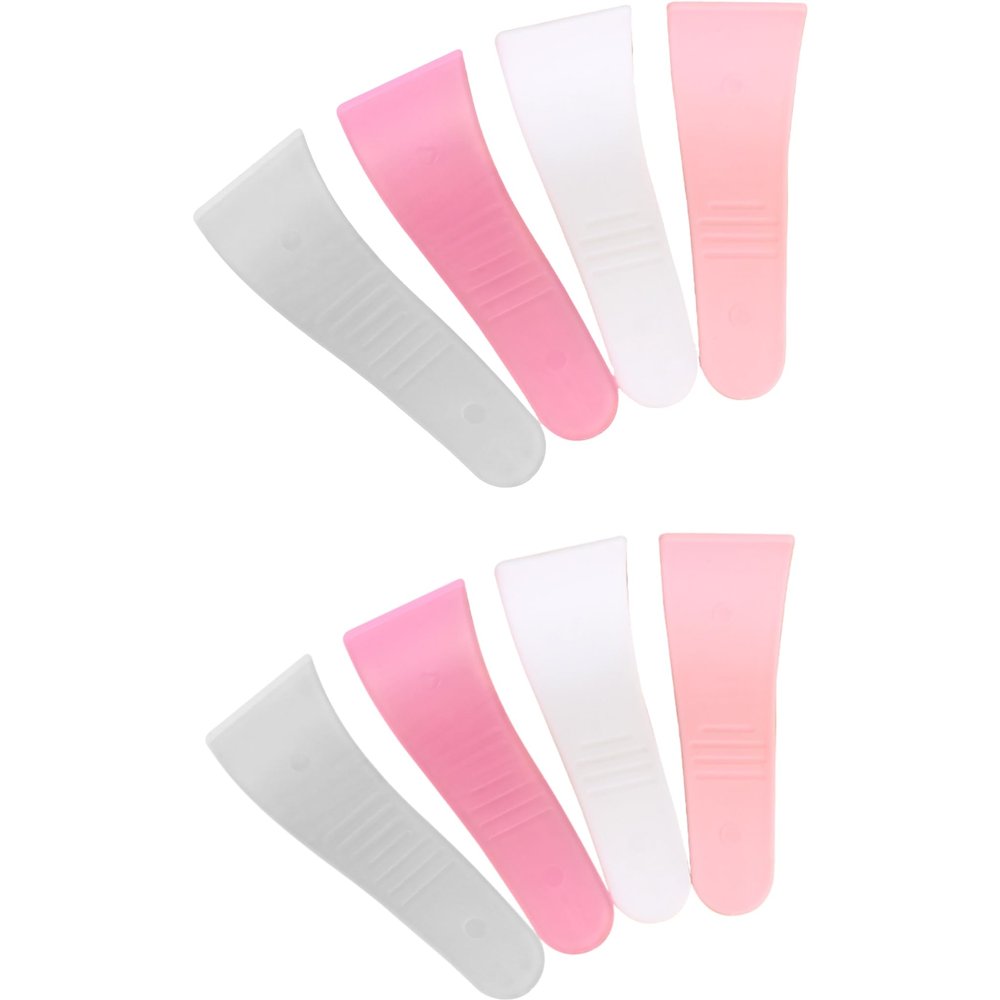 8Pcs Portable Hair Wax Cleansing Spatulas Hair Waxing Removal Beauty Tools Non-Stick Wax Hair Removal Applicator Reusable Scraper Hard Sticks,Hair Removal Waxing Spatulas