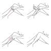 8Pcs Portable Hair Wax Cleansing Spatulas Hair Waxing Removal Beauty Tools Non-Stick Wax Hair Removal Applicator Reusable Scraper Hard Sticks,Hair Removal Waxing Spatulas view 3