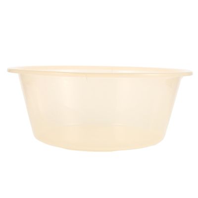 HEATSHAKING Large Foot Wash Basin Wash Basin Laundry Foot Soaking Tub Basin for Feet Foot Soaker Tub Feet Massager Tub Feet Bucket Soaker Soaking Feet Bucket Massager Tub Beige Plastic