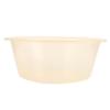 HEATSHAKING Large Foot Wash Basin Wash Basin Laundry Foot Soaking Tub Basin for Feet Foot Soaker Tub Feet Massager Tub Feet Bucket Soaker Soaking Feet Bucket Massager Tub Beige Plastic view 1