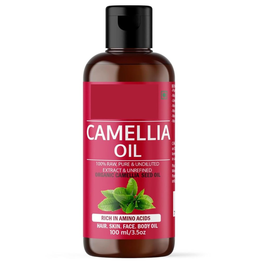 100% Pure Camellia beej Oil - 3.38Fl Oz / 100ml