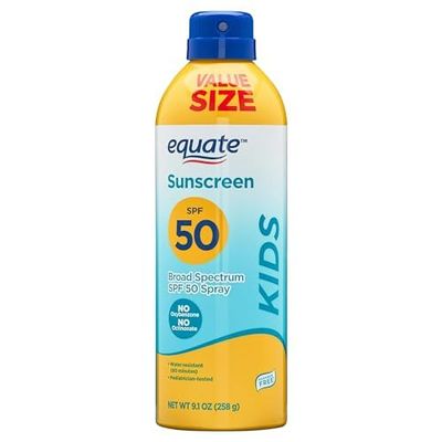 NinthAvenue Basics Kids Sunscreen Spray, SPF 50, 9.1 oz