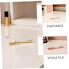 Healvian 3pcs Beauty Import Stick Metal Makeup Spatula Tool Metal Eye Cream Handled Eye Eye Treatment Tool Eye Roller Eye Cream Roller Eye Cream Spoon Silver view 3