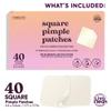 Livaclean 40CT Large Pimple Patches for Face - Big Pimple Patches Large Hydrocolloid Patch for Blemishes - Body Nose Forehead Chin Acne Patch - XL Zit Stickers view 2