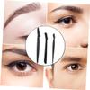 ARTSEWPLY 3pcs Stainless Steel Eyebrow Razor Set Portable Trimmer for Women Makeup Tool Kit Cover view 2