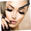 ARTSEWPLY 3pcs Stainless Steel Eyebrow Razor Set Portable Trimmer for Women Makeup Tool Kit Cover view 4