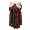 Ponytail Extension Long Curly Claw Clip in Ponytail Hair Natural Inserted Comb Hair Extension with Bow Sweety for Women Daily(A) view 1