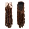 Ponytail Extension Long Curly Claw Clip in Ponytail Hair Natural Inserted Comb Hair Extension with Bow Sweety for Women Daily(A) view 2