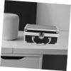 BELLIFFY Makeup Case Organizer Box Aluminum Tool Box Storage Cases Portable Travel Makeup Organizer for Women view 2