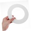 50pcs Waxing Paper Rings for Wax Heater Mats Durable Paper Mats for Hair Removal Waxing Supplies Compatible with Various Wax Machines Prevents Spills and Keeps Clean view 4