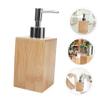 HEALEEP Soap Dispenser with Refillable Pump Liquid Soap Container for Bathroom and Kitchen and Lotion view 3
