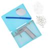BELLIFFY Stainless Steel Ear Piercing Gun Set Anti Allergy Ear Hole Piercer Tool Manual Operation for Home Use and Professional Studios view 1