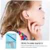 BELLIFFY Stainless Steel Ear Piercing Gun Set Anti Allergy Ear Hole Piercer Tool Manual Operation for Home Use and Professional Studios view 2