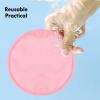 COLLBATH 2Pcs Reusable Castor Oil Breast Pads Soft Organic Wraps for Sleep Relief Stylish Design with Storage Bag Durable and Gentle Skin view 4
