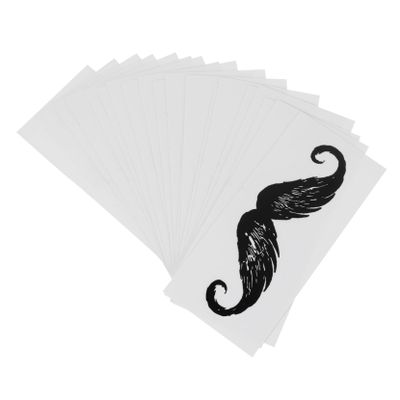 20Pcs Nose Depilation Stickers Self Adhesive Protective Beard Stickers for Hair Removal Safe and Comfortable Application for Creative Beard Styling
