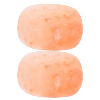 PACKOVE Salt Stones For Massage, Massage Rocks Stones Exfoliating Bath Salt Stones Dead Sea Salt Healing Stone Heated Warmer Stone For Spa