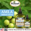 Difeel Amla Premium Hair Oil - Travel Size 2.5 Ounces -Amla Oil for Hair Growth, Strengthens Hair, Reduces Breakage and Supports Natural Growth view 3