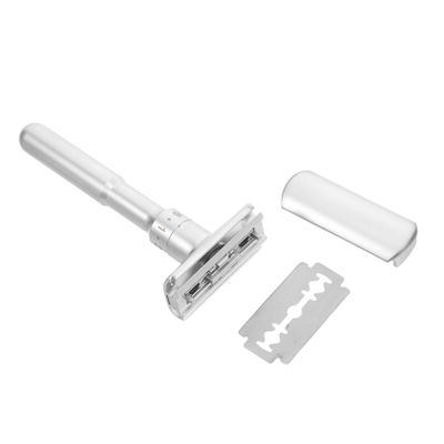 Healeved T Shaped Safety Razor: Vintage Handheld Beard Shaver Body Hair Trimmer For Men Manual Shaver