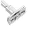 Healeved T Shaped Safety Razor: Vintage Handheld Beard Shaver Body Hair Trimmer For Men Manual Shaver view 3