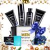 Bodybeau Men's Bath and Body Spa Gift Set - 7-Piece Kit with Daily Care 3-in-1 Wash, 2-in-1 Handmade Soap & Travel Bag - Father's Day/Birthday/Christmas Gifts for Dad, Husband Son from Family view 2