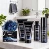 Bodybeau Men's Bath and Body Spa Gift Set - 7-Piece Kit with Daily Care 3-in-1 Wash, 2-in-1 Handmade Soap & Travel Bag - Father's Day/Birthday/Christmas Gifts for Dad, Husband Son from Family view 3