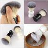 DECORNIJIA Men's Soft Bristle Shaving Brush Set 2pcs Classic Manual Beard Shaving Brush Foam Applicator for Barbershop and Home Use view 3