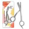 Eyebrow Trimming Scissors with Combs, Eyebrow Trimmers, Eyebrows Shaping Grooming Kit, Gifts for Men Women Stocking Stuffers, Powder Steel Sliver view 1