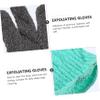 Anneome 4Pairs Exfoliating Bath Gloves Shower Scrubbers for Deep Cleaning and Dead Skin Removal Multi Color for Gentle Exfoliation and Shower Use view 4