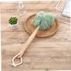 GALPADA 4pcs Wooden Handle Back Bath Brush Long Handle Body Scrubber Scrub Brush for Shower Cleaning view 4