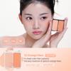 2aN Gleaming Tension Cushion Foundation Pact (#27 Soft Amber) + Dual Cheek Blusher (Orange Flare) Peachy Glow Makeup Set view 2