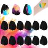 15 Pcs Face Paint Sponge Reusable High Density Body Makeup Sponges Petal Painting Sponge Cosmetic Puff Soft Droplets Foundation Applicator for Adults Christmas Art Work Cream Clean Concealer view 1