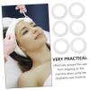 50pcs Wax Machine Mats Protective Paper Rings for Wax Heater for Hair Removal Prevents Spills Easy to Use Compatible with Various Waxing Heaters view 2