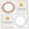 50pcs Wax Machine Mats Protective Paper Rings for Wax Heater for Hair Removal Prevents Spills Easy to Use Compatible with Various Waxing Heaters view 4