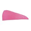 CAIT + CO Gem Microfiber Hair Towels - Set of 2 Ultra-Absorbent & Fast Drying Hair Wraps for Women - Gentle on All Hair Types - Pink view 2