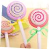 HEATSHAKING 2Pcs Lollipop Shaped Pumice Stone for Foot Care Dead Skin Remover and Foot Scrubber Tool for Exfoliating Calloused Skin Mixed Colors view 2
